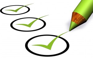 Green Checklist Packing List