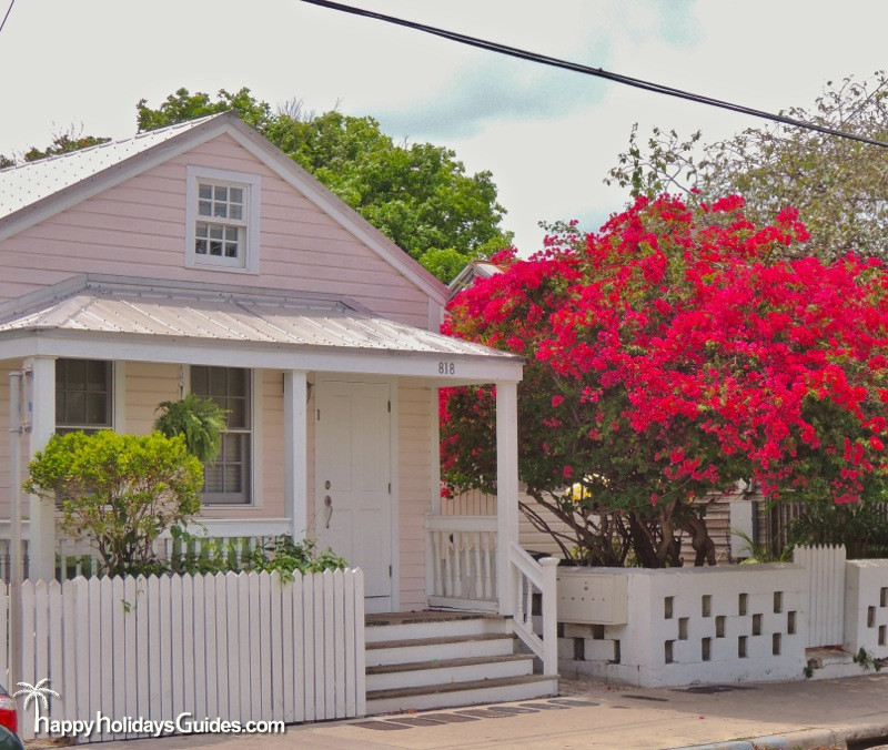Key West Style Homes Pink House