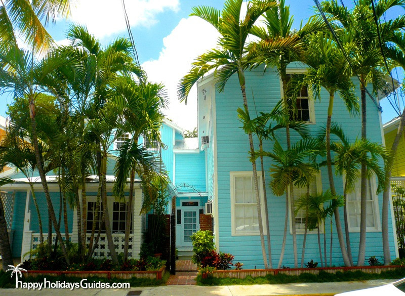 Key West Style Homes Turquoise Home
