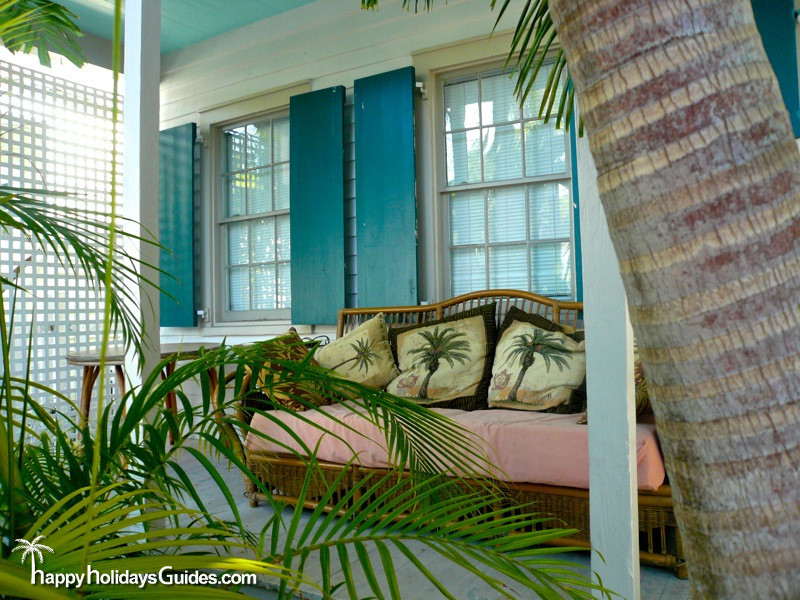 Key West Style Homes Outdoor Living Room