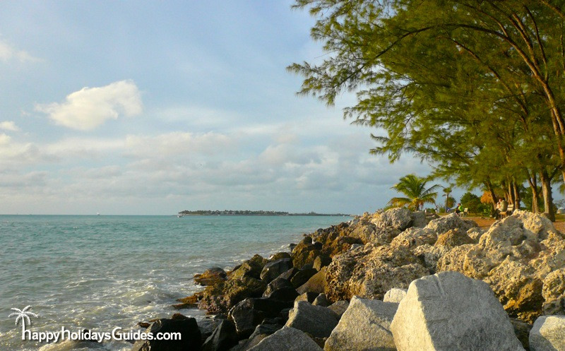 fort zachary taylor historic state park beach boulders
