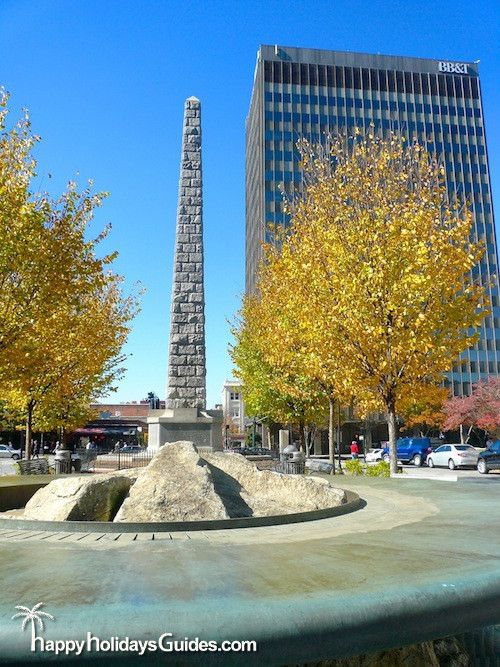 The Vance Monument Downtown Asheville