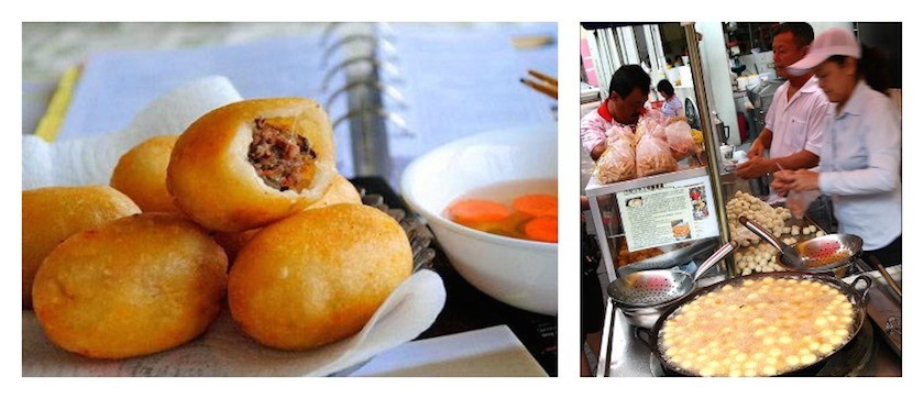 Hanoi Street Food Fried Steamed Cake