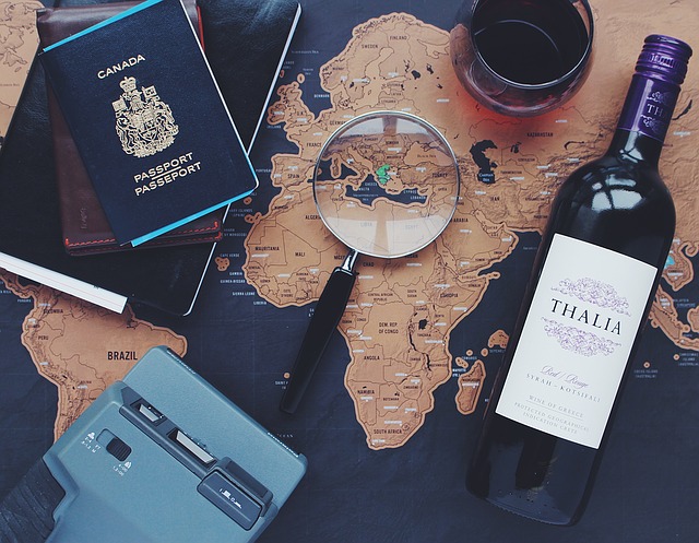 Travel Map Image