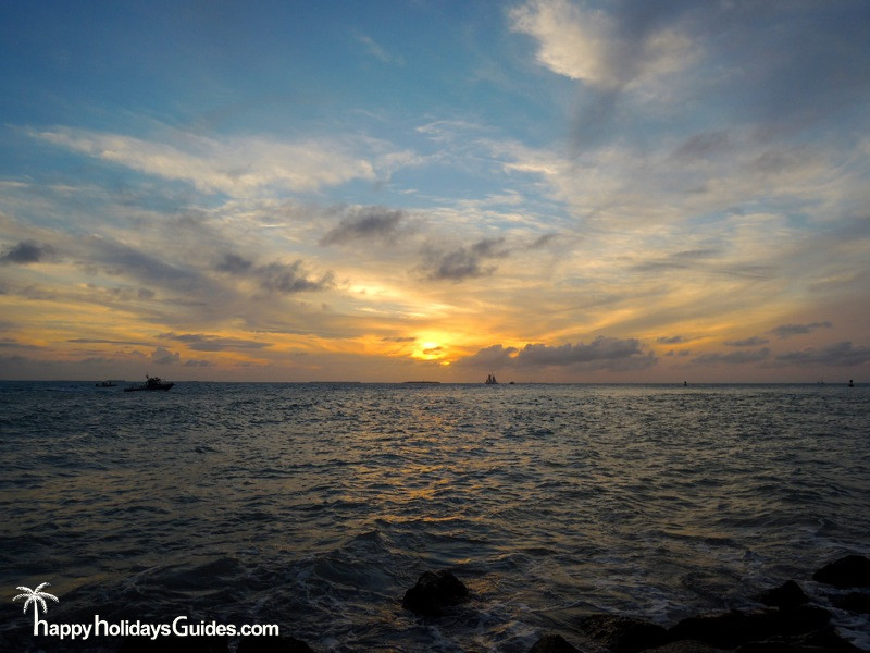 fort zachary taylor state park sunset