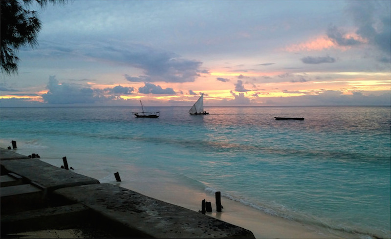 Travel to Zanzibar Sailboats